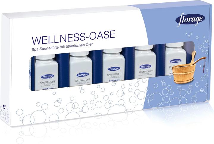 Florage 5x 100ml Saunaaufguss Geschenkset