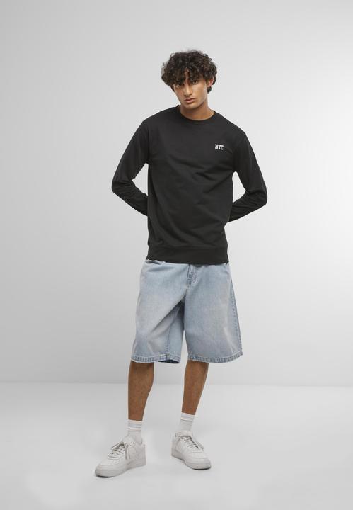 Actual product image Mister Tee MisterTee NYC Wording EMB Light Crew Sweatshirt - 201911 (M)
