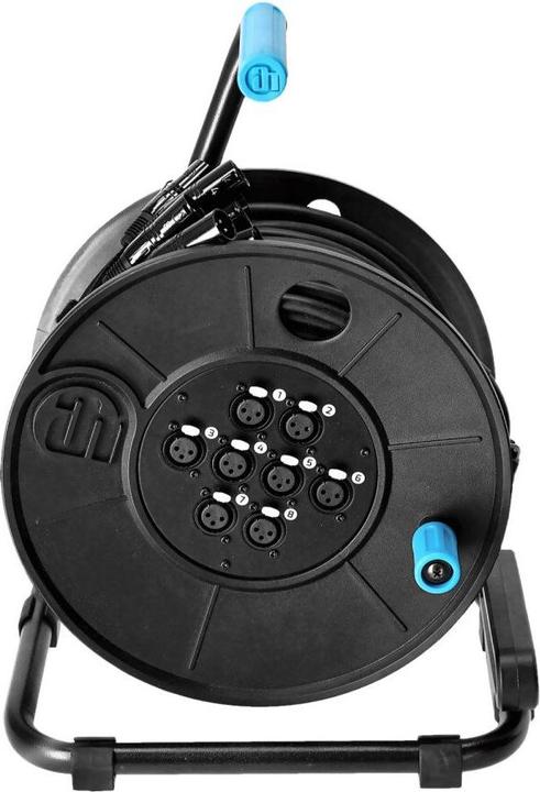 Image du produit Adam Hall 4 STAR CD 15 MULTICORE 80 - Touret de câble multiconducteur 8 canaux | 15m (15 m)