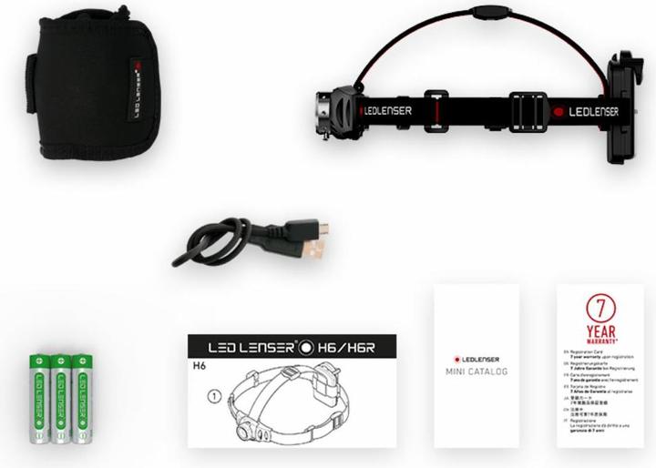 Produktbild Ledlenser H6R Stirnlampe (200 lm)