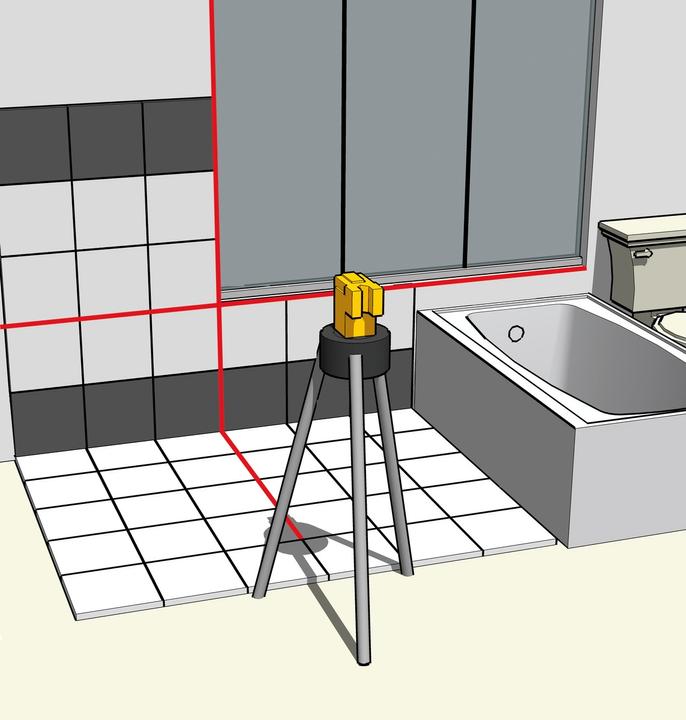 Productafbeelding Stabila Kruislijnlaser incl. statief