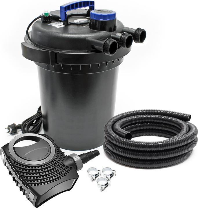 SunSun CPF-180 SET up to6000l 11W UVC NEO8000 Pump Hose Pond-Set