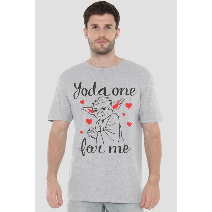 Produktbild Star Wars Yoda One For Me TShirt Valentinstag (XL)