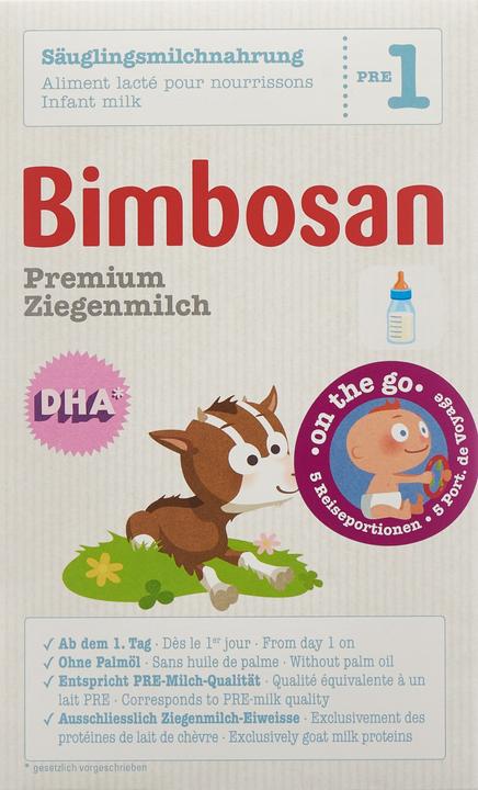 Immagine prodotto Bimbosan Latte di capra 1 (125 g, dalla nascita)