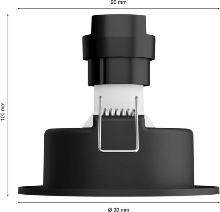 Actual product image Philips White & Colour Ambiance Centura (400 lm, GU10)