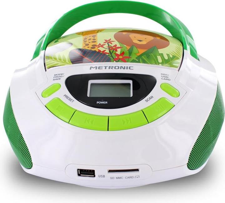 Metronic CD per bambini - Jungle - Groen