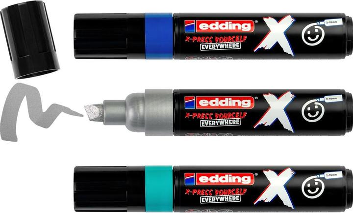 Image du produit Edding 6900 X Multimarqueurs, lot de 3 (Ocean Color, 10 mm, 3 x)