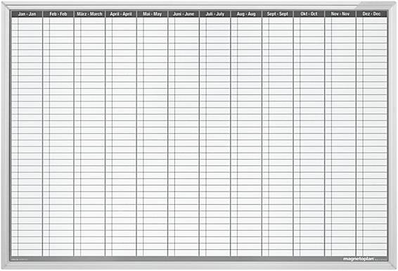 Magnetoplan planificateur annuel (120 x 90 cm)