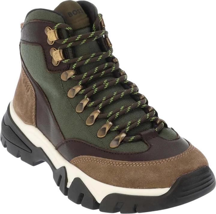BOSS Stiefeletten Chester Kontrast Wildleder