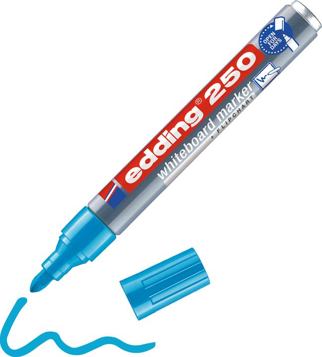 Actual product image Edding 250 (Light blue, 3 mm, 1 x)