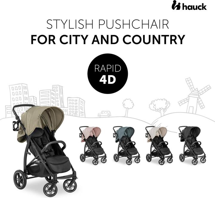 Actual product image Hauck Rapid 4D