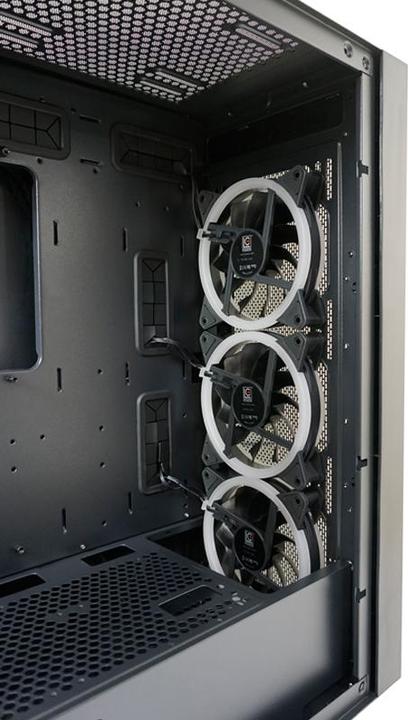 Produktbild LC-Power Gehuse Gaming 802B-ON Black Wandererd X RGB black retail (ATX, mATX, Mini-ITX)