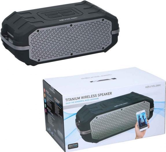 Actual product image Soundlogic Wireless Bluetooth Titan Speaker (Rechargeable battery operated)