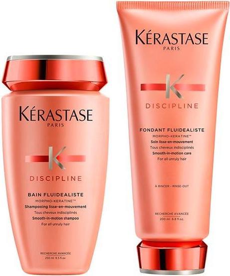 Kérastase Discipline Pflegeduo Set (Shampoo 250 ml + Conditioner 200 ml) (Haarpflege set)