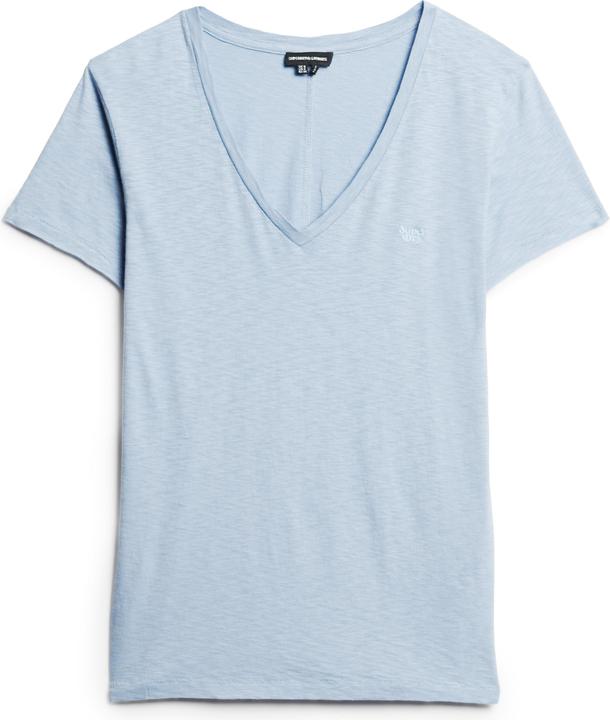 Actual product image Superdry Studios Slub Emb Vee Tee (10)