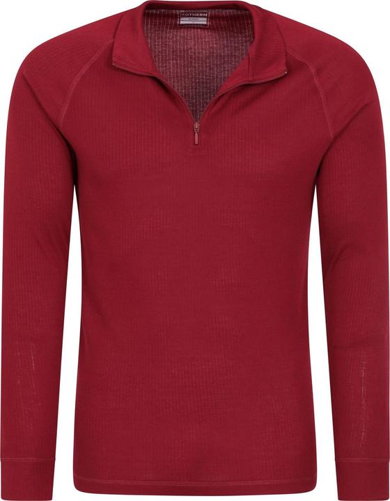 Immagine prodotto Mountain Warehouse Talus Top Termico Collo a Cerniera Manica Lunga Uomo (4XL)