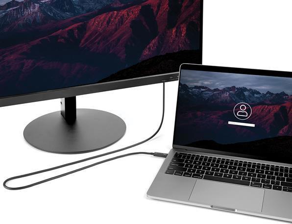Produktbild StarTech 2M THUNDERBOLT 3 40GBPS CABLE (2 m, USB 3.2)
