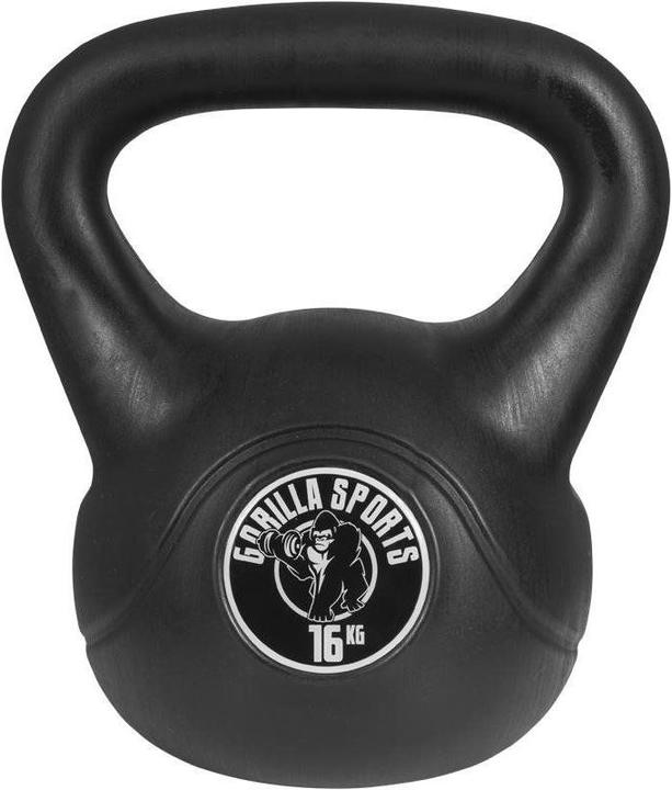 Gorilla Sports Kettlebell Cement (1 x 16 kg)