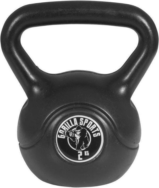 Actual product image Gorilla Sports Kettlebell Cement (1 x 2 kg)