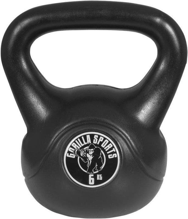 Gorilla Sports Kettlebell Cement (1 x 6 kg)