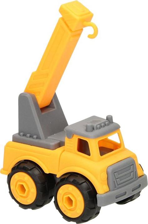 Image du produit Roulotte de chantier avec roues à visser - Jaune