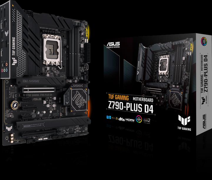 Immagine prodotto ASUS TUF GAMING Z790-PLUS D4 (LGA 1700, Intel Z790, ATX)