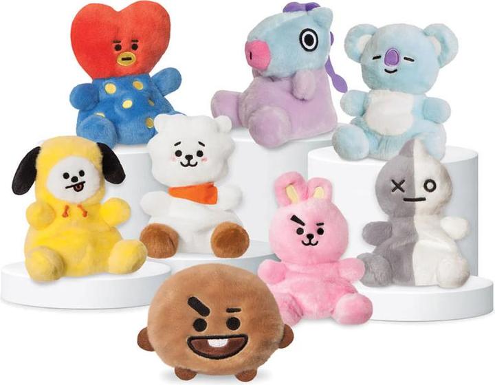 Actual product image Line Friends BT21 - Pluszowa maskotka 13 cm TATA Palm Pals (13 cm)