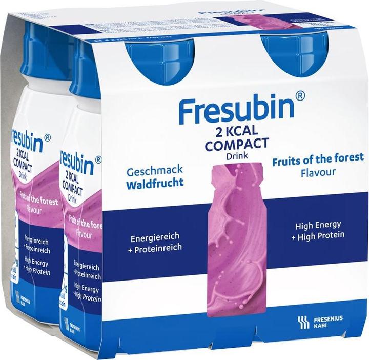 Produktbild Fresubin 2 kcal Drink Compact Waldfrucht (4x125ml) (Waldfrucht, 4 x)