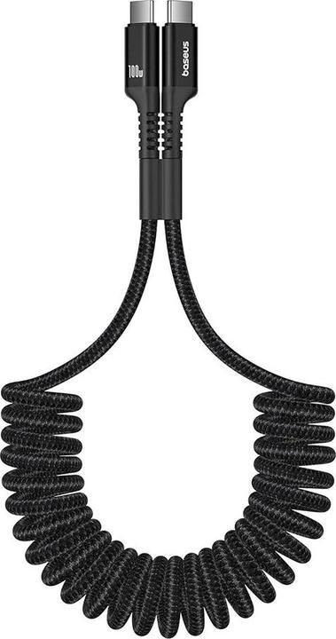 Immagine prodotto Baseus Cavo di ricarica rapida da USB-C a USB-C Fish-Eye 100W, 1m (nero) (1 m, USB 3.2 Gen 1, 100 W)