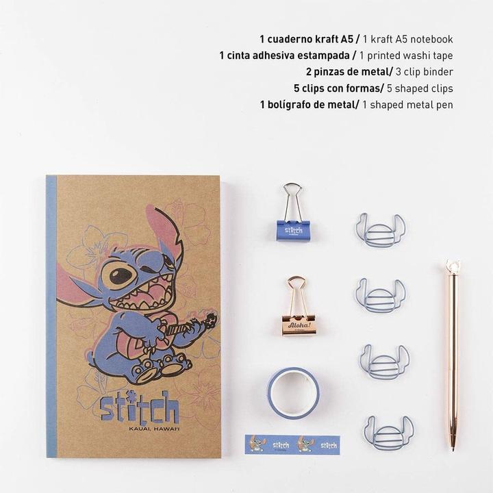 Produktbild Cerda Lilo & Stitch - Set de Papeterie (A5, Harter Einband)