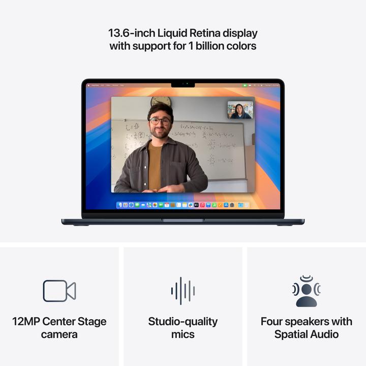 Actual product image Apple MacBook Air – 2025 (13.60", M4, 24 GB, 1000 GB, DE)