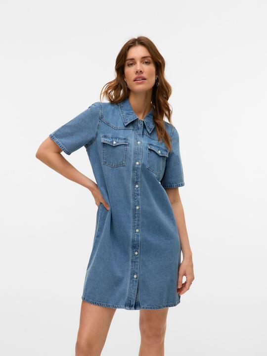 Actual product image Vero Moda VMAUSTIN Kurzes Kleid Jeanskleid (XS)