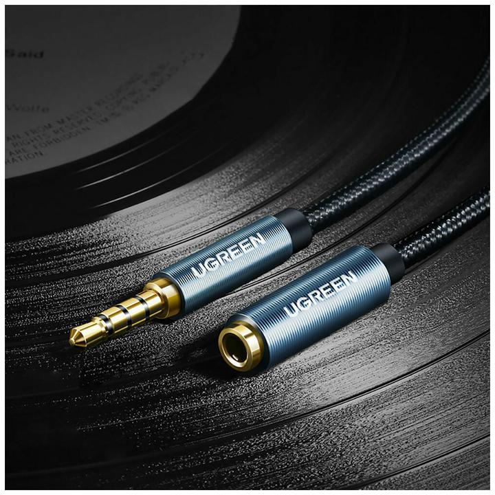 Produktbild Ugreen AUX jack audio extender 3.5 mm AV118, 1,5m (blue) (1.50 m, HDMI)