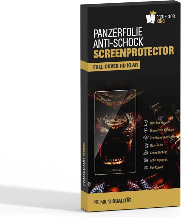 Actual product image Protectorking 2x Panzerfolie Anti-Shock HD Klar (2 Piece, Google Pixel 8a)