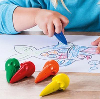 Image du produit Pelikan crayons de cire (Multicolore, 6 x)