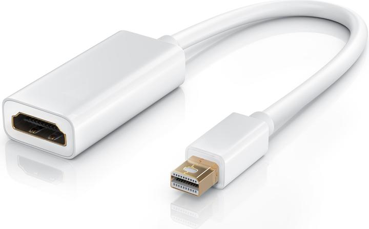 Actual product image CSL Mini DisplayPort to HDMI Adapter Cable (HDMI, 10 cm)