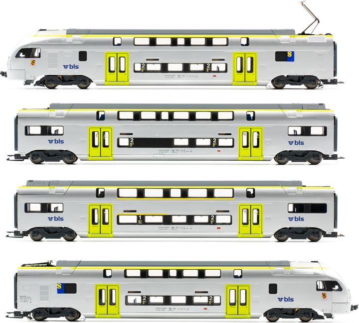 Image du produit Bachmann Trains BLS Dosto Mutz Bern 001 DC EP.VI (Piste H0)