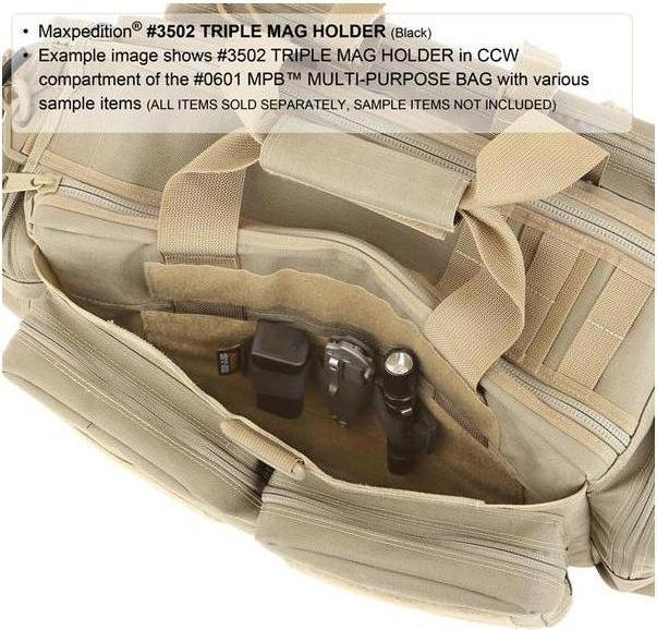 Produktbild Maxpedition Modulares 3-Clip Holster
