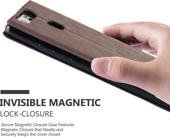 Produktbild Cadorabo Book Invisible Magnet Cover (Huawei P9)