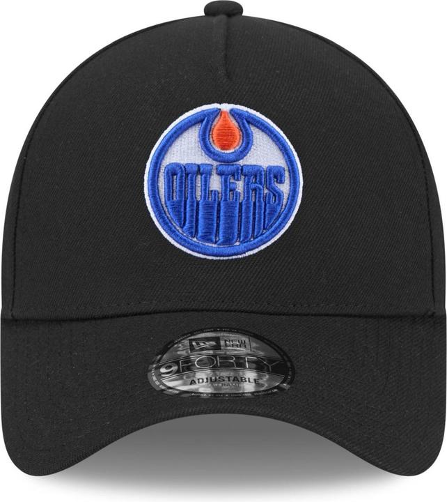 Produktbild New Era 9Forty A-Frame Cap - NHL Edmonton Oilers schwarz (One Size)
