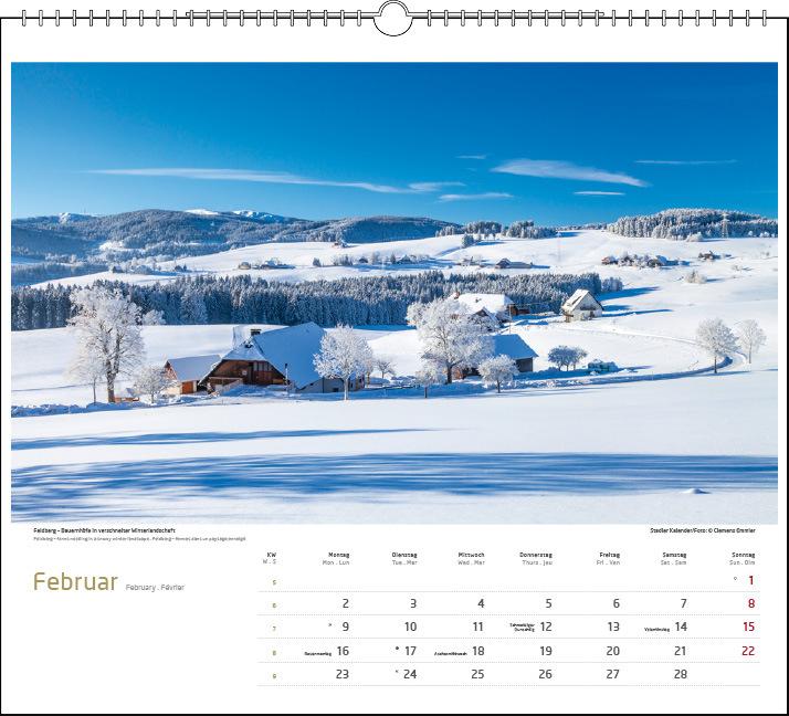 Actual product image Schwarzwald 2026 (Hardcover, German)