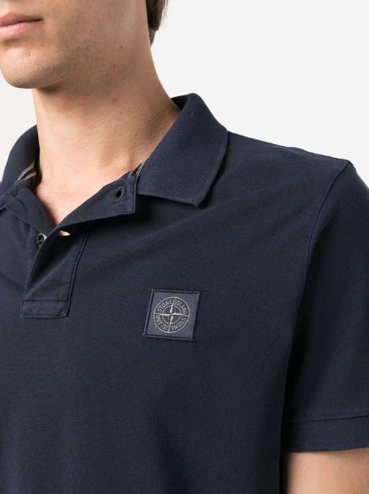 Actual product image Stone Island T-shirts And Polos Blue (S)