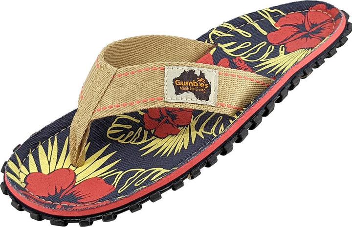 Gumbies Denim Hibiscus