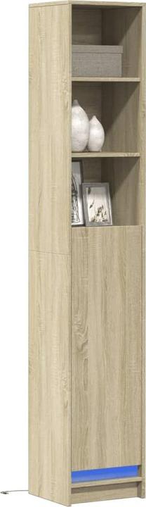 Image du produit VidaXL Highboard avec éclairage LED (69 x 32.5 x 200 cm)