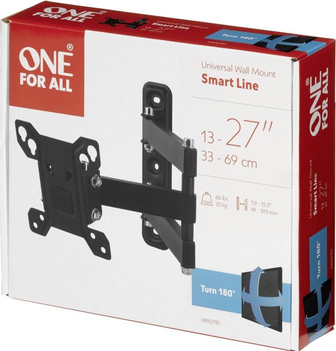 Produktbild One for All Smart WM2151 (Wand, 27", 30 kg)
