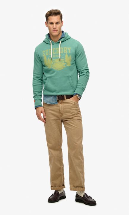 Immagine prodotto Superdry Lo-Fi Outdoor locker geschnittenes, einfarbiges Hoodie (S)