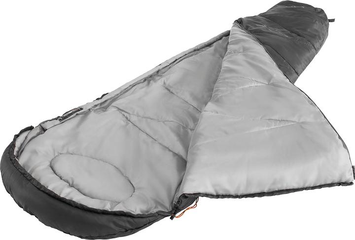 Produktbild Easy Camp Schlafsack Starling Mummy Black 8?C (schwarz/grau, Modell 2025) (190 cm)