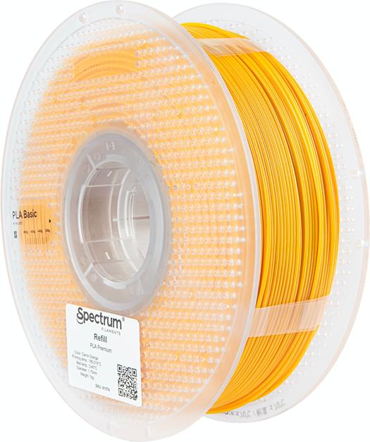 Actual product image Filament High Speed PLA Refill Walnut Brown 1kg 1.75mm (PLA, 1.75 mm, 1000 g, Brown)