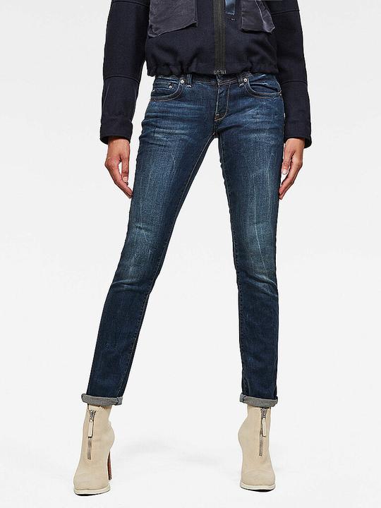 Image du produit G-Star Midge Saddle Mid Straight Jeans Neutro dk aged (W24/L32)