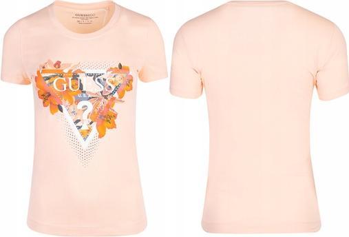 Produktbild Guess Damen T-Shirt Tropical Triangle Tee (S)